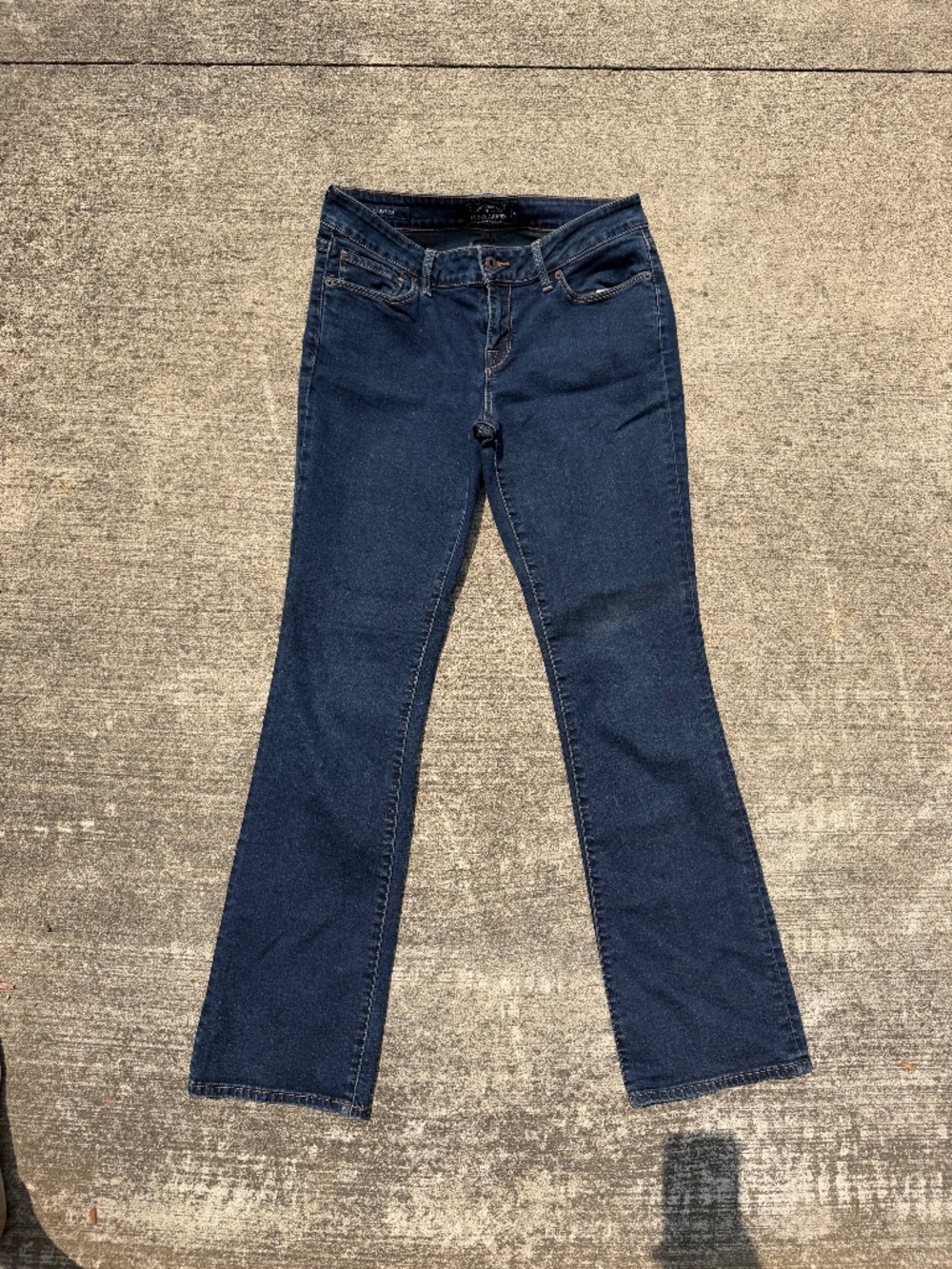 Lucky Brand Lolita Boot Dark Wash Denim Jeans Size 8/29 Regular